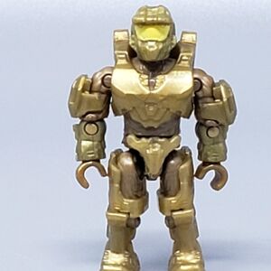 Mega Construx Halo Gold Master Chief Mini-Action Figure